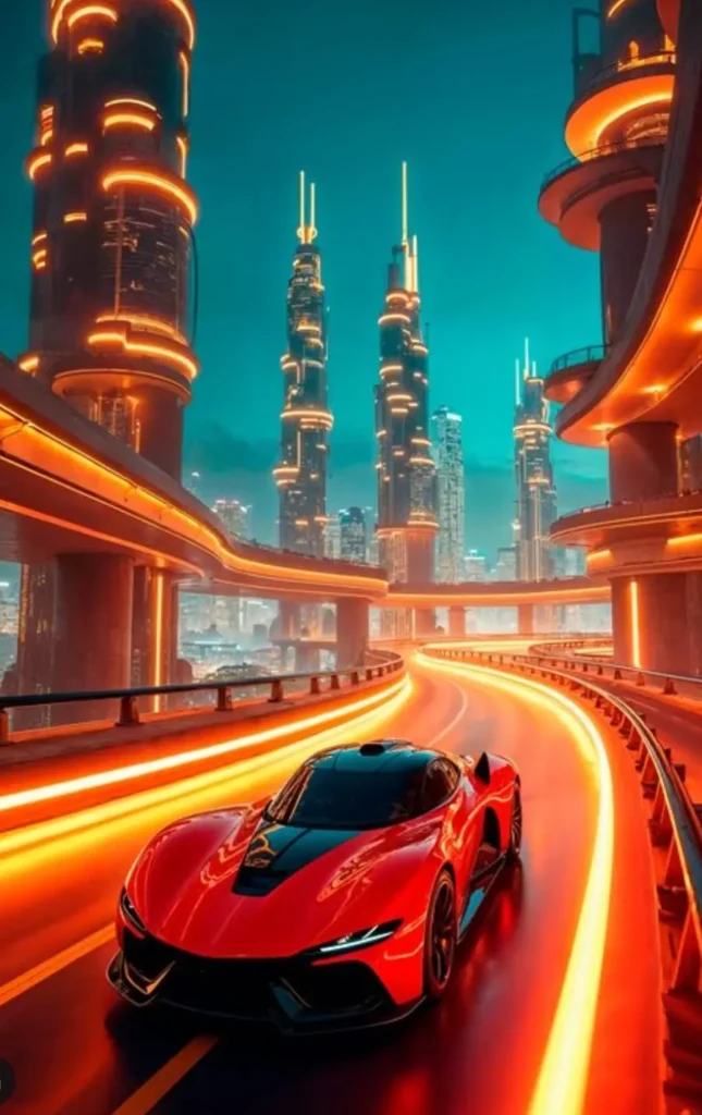 Ferrari на старте: «Красная Ferrari на стартовой линии, которая не может тронуться — символ бизнеса с отличной оболочкой, но без движения из-за отсутствия стратегии.»